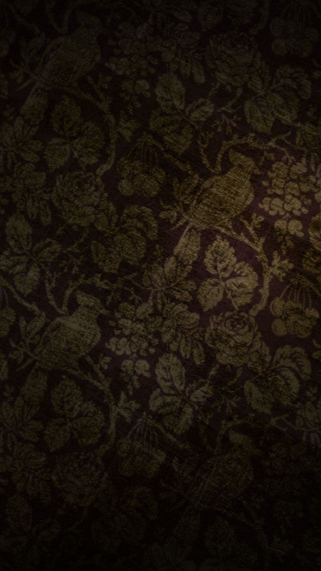 640x1136 Old dark background - yellow iPhone Wallpaper