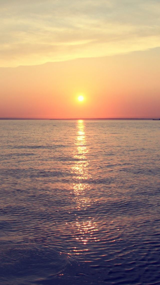 640x1136 Sea Sunrise - sunrise iPhone Wallpaper