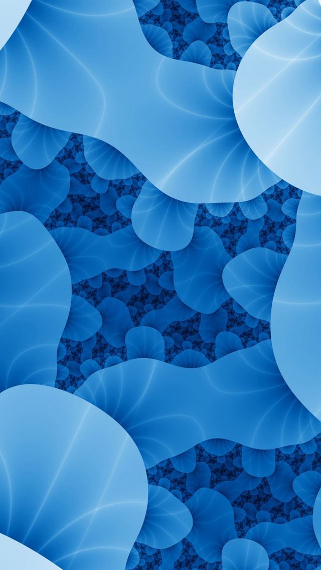 640x1136 Blue Cells - line iPhone Wallpaper