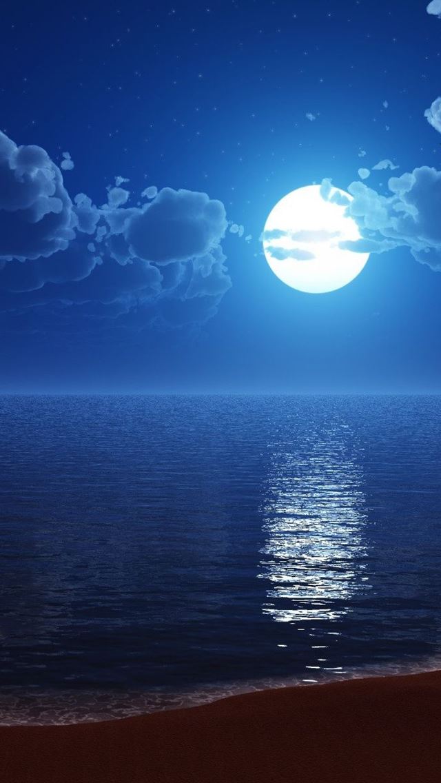 640x1136 Mid Autumn Festival - beach iPhone Wallpaper