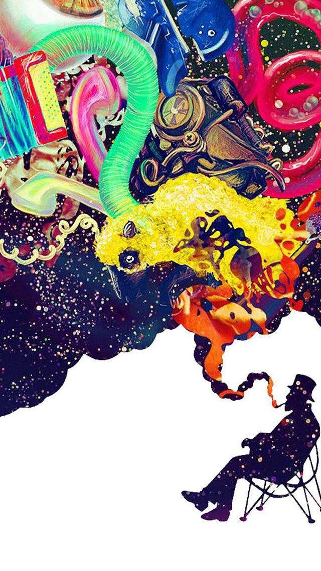 640x1136 Magical cigar -  iPhone Wallpaper