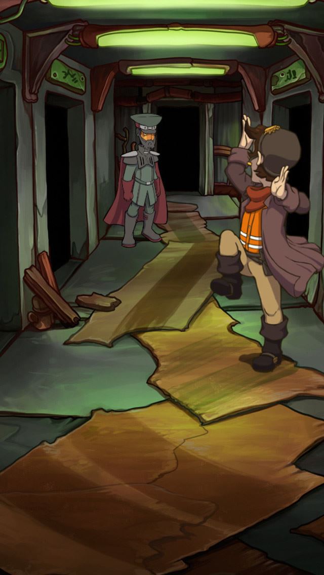 640x1136 Goodbye Deponia - wood iPhone Wallpaper