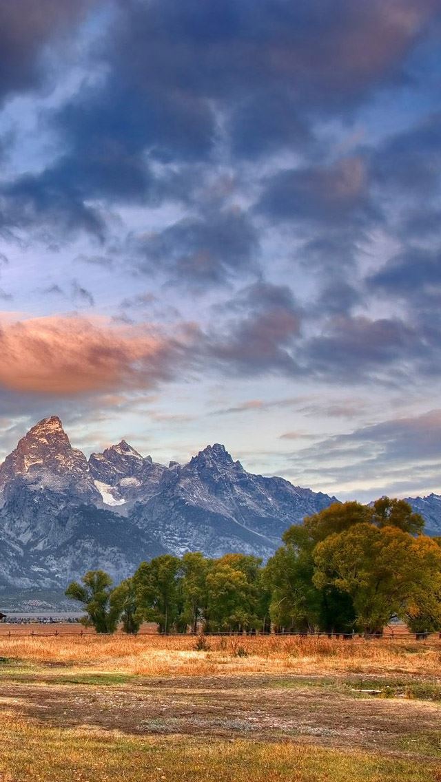 640x1136 Mountain - forest iPhone Wallpaper