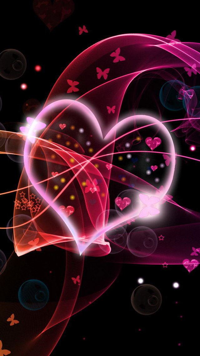 640x1136 Love - pink iPhone Wallpaper