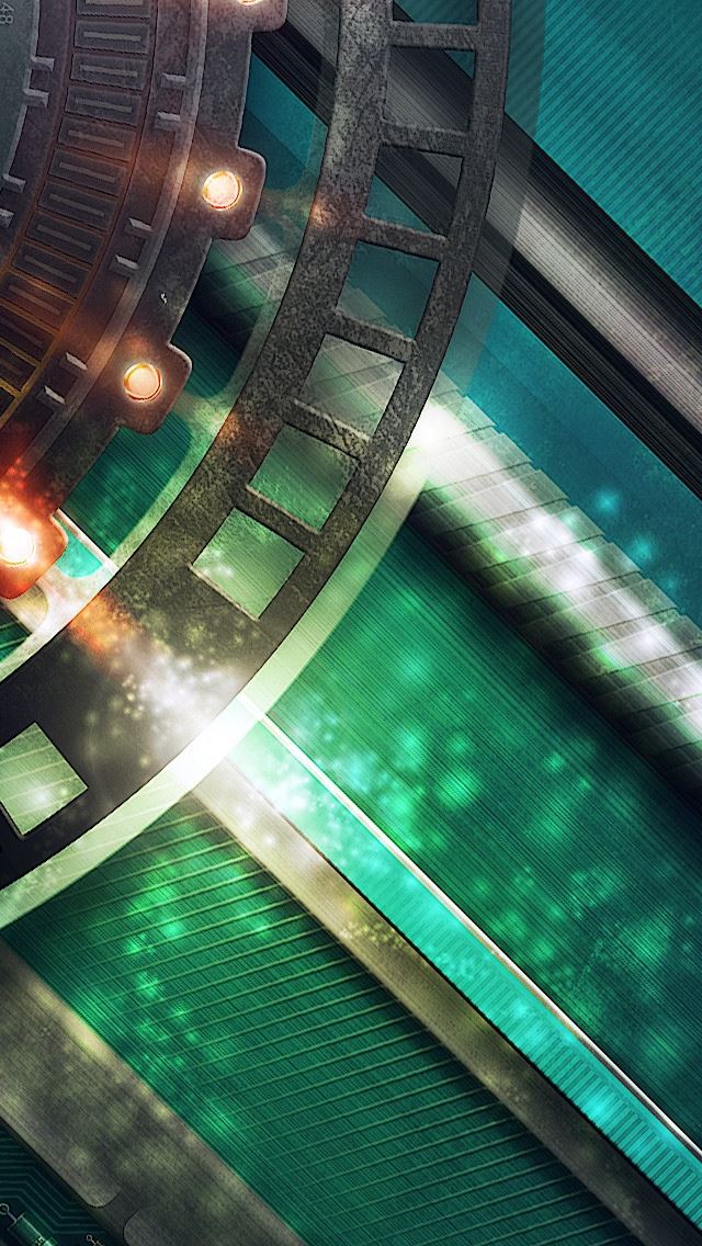 640x1136 Gear - circle iPhone Wallpaper