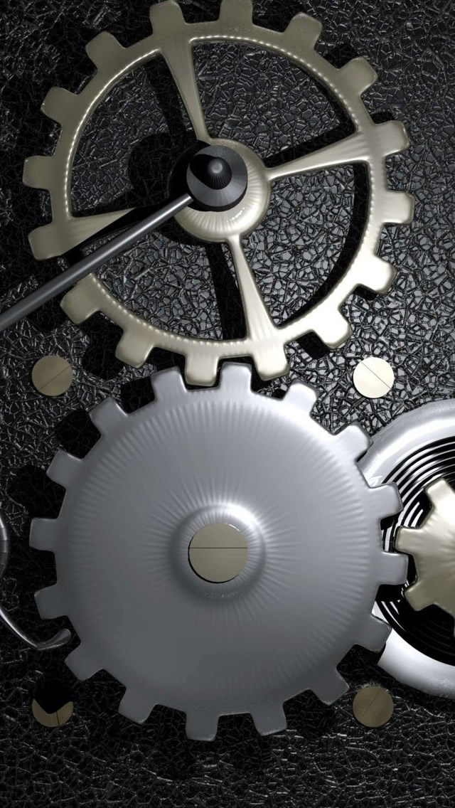 Gears In A Machine iPhone Wallpapers Free Download