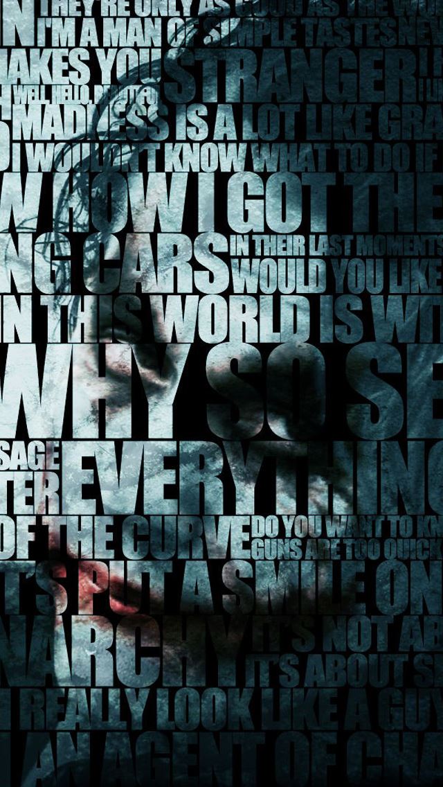 640x1136 Batman text background -  iPhone Wallpaper