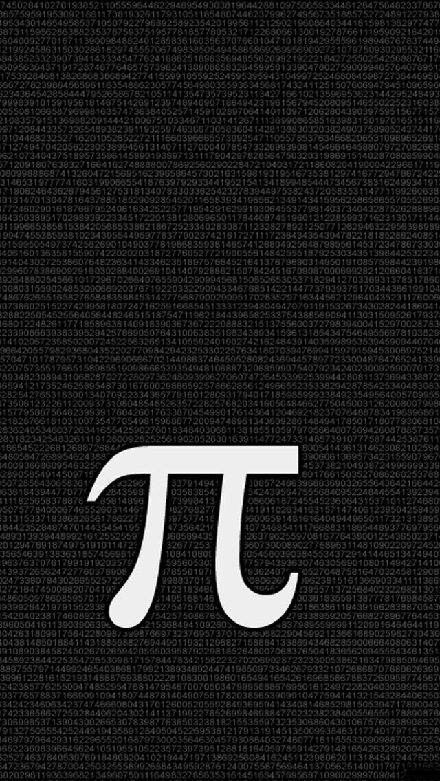 640x1136 π - π iPhone Wallpaper