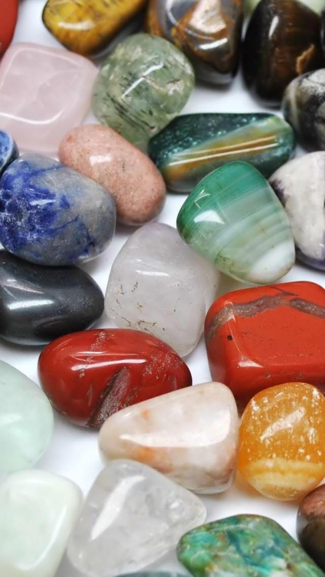 640x1136 Colored River Stone - stone iPhone Wallpaper