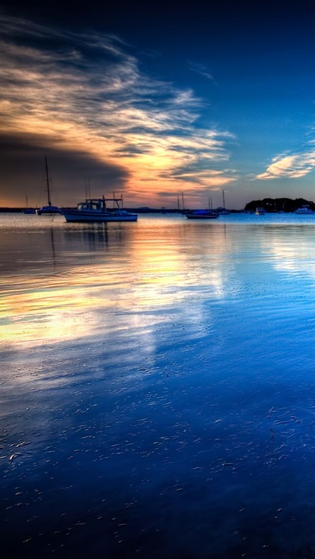 640x1136 Exceptional Boat Anchored - cloud iPhone Wallpaper