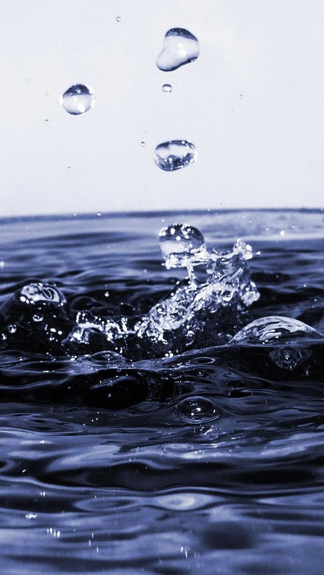 640x1136 Water Drop - droplet iPhone Wallpaper