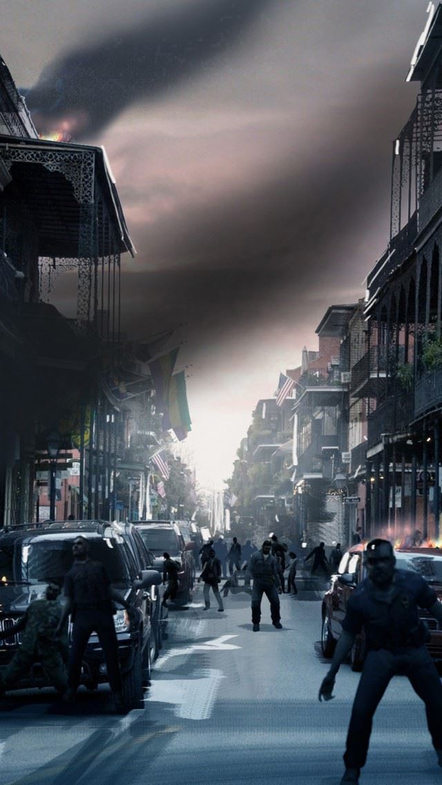 640x1136 Zombies City HD - hd iPhone Wallpaper