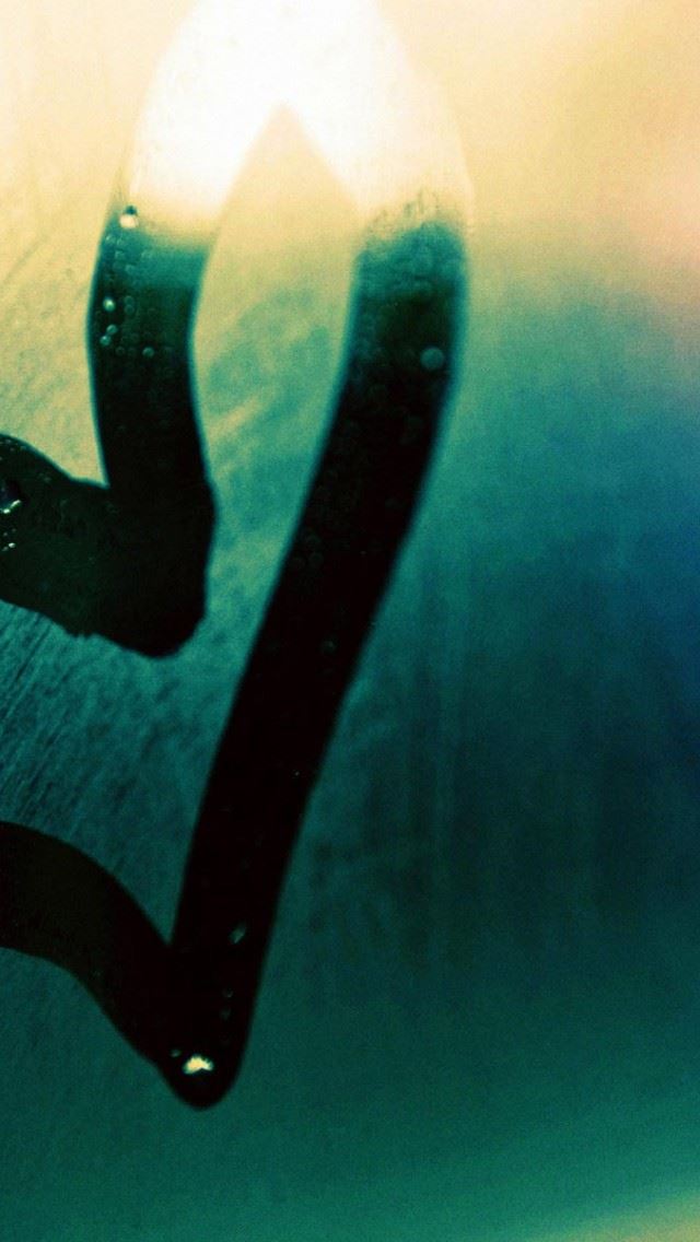 640x1136 Window Heart - heart iPhone Wallpaper