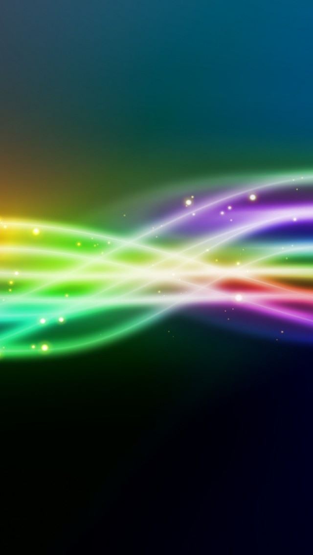 640x1136 Line Light Rainbow - line iPhone Wallpaper