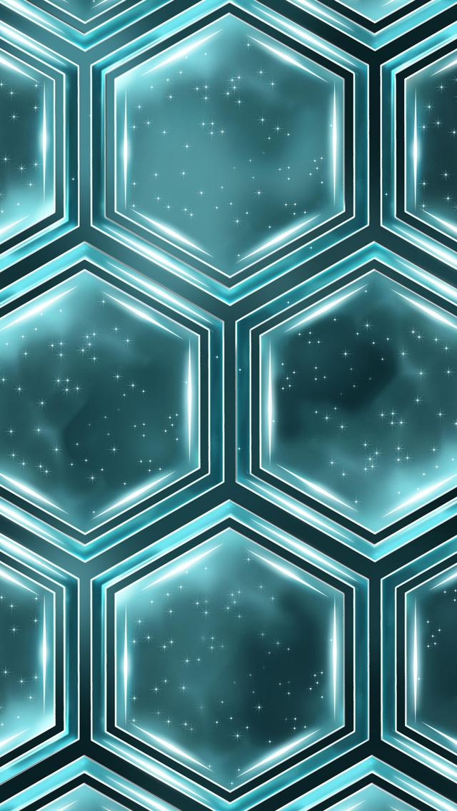 640x1136 Hexagon light efficiency -  iPhone Wallpaper