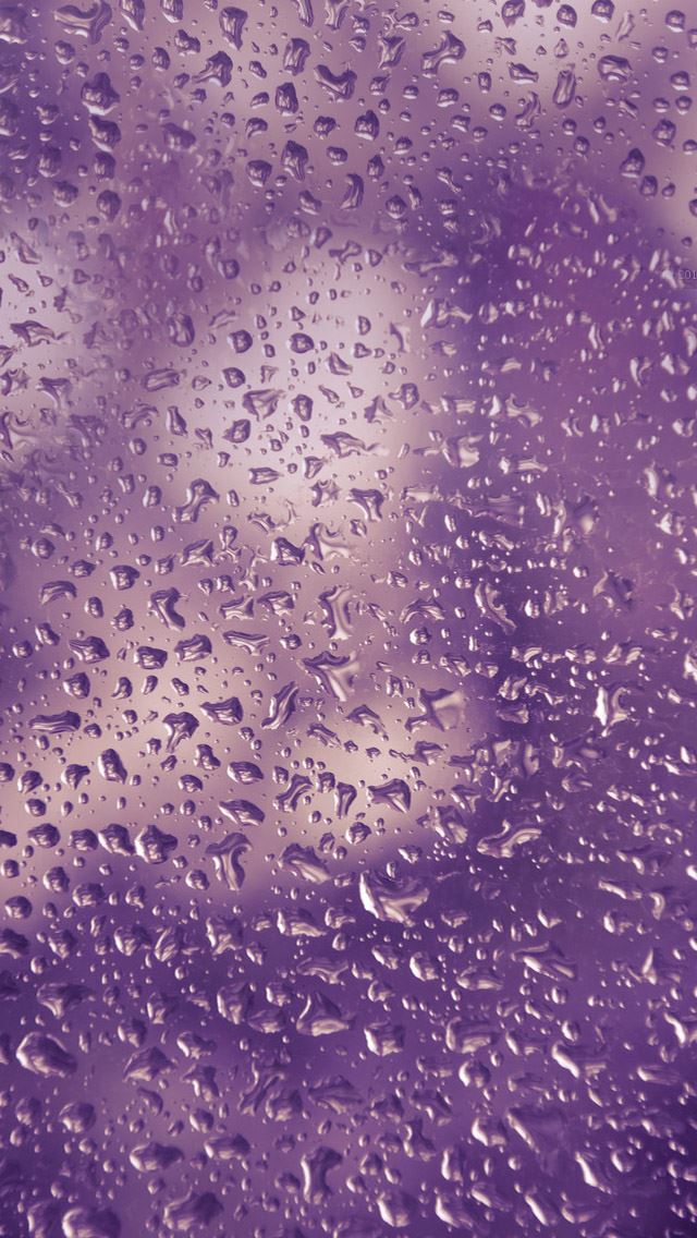 640x1136 Purple water droplets - water droplets iPhone Wallpaper