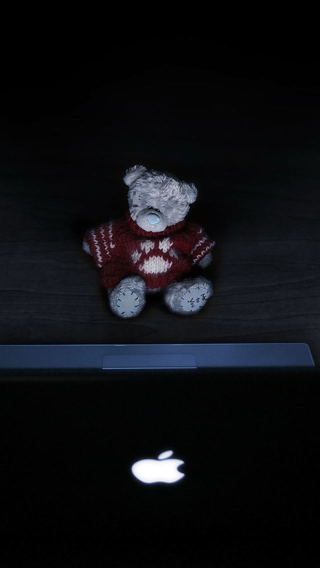 640x1136 Me to you bear - logo iPhone Wallpaper