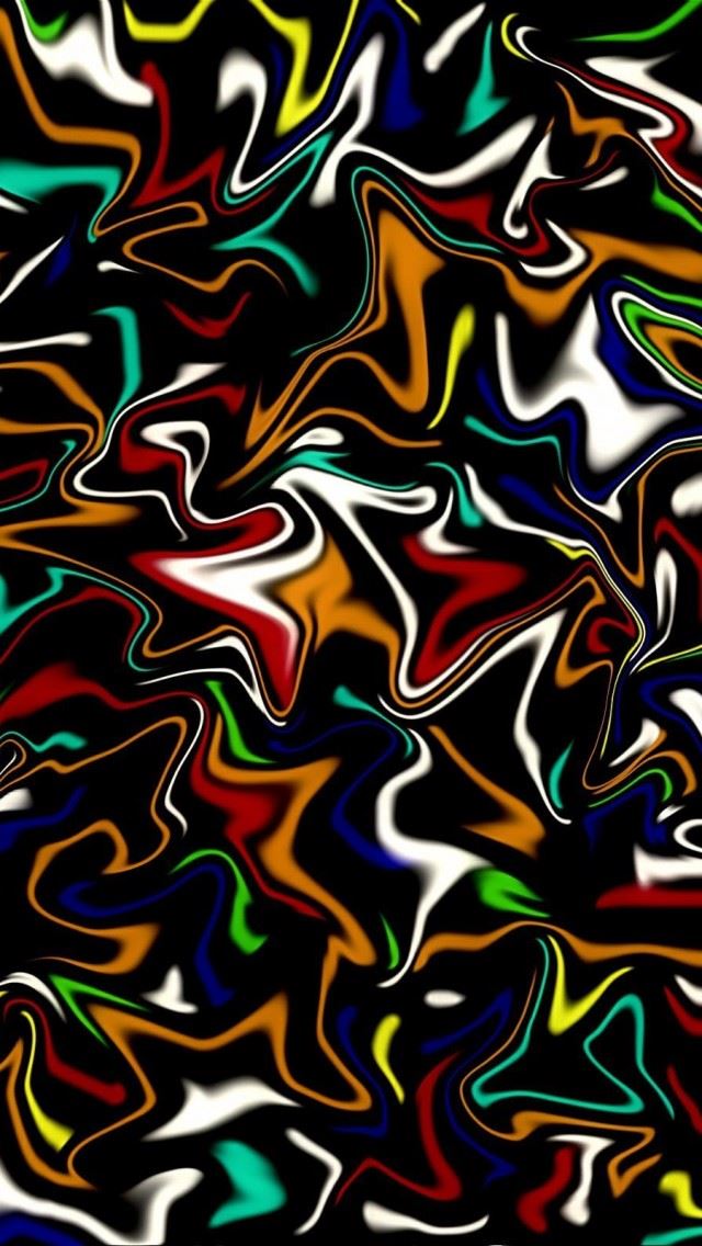 640x1136 Zig Zag Pattern - wave iPhone Wallpaper