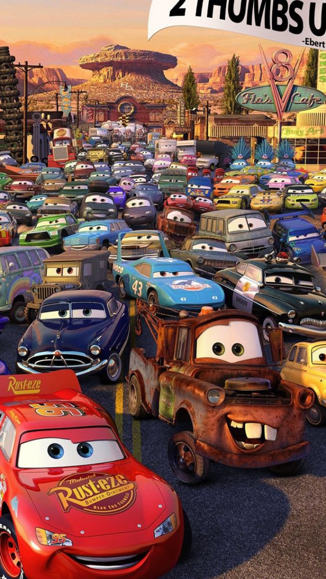 Cars Movie Review iPhone wallpaper 