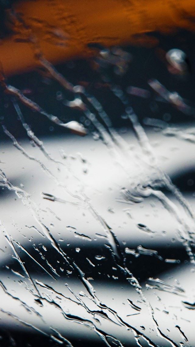 640x1136 Kagoshima Rain - droplet iPhone Wallpaper