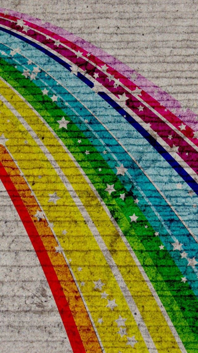 640x1136 Rainbow Graffiti - rainbow iPhone Wallpaper