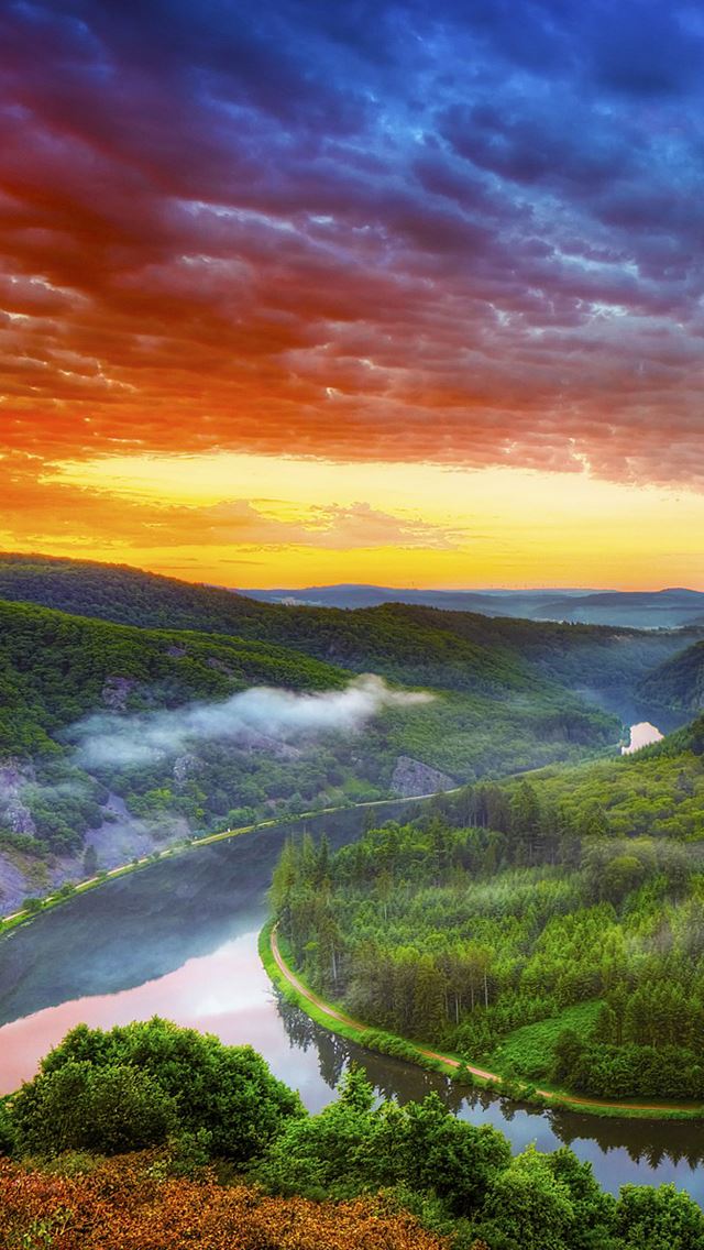 640x1136 Amazon river - jungle iPhone Wallpaper