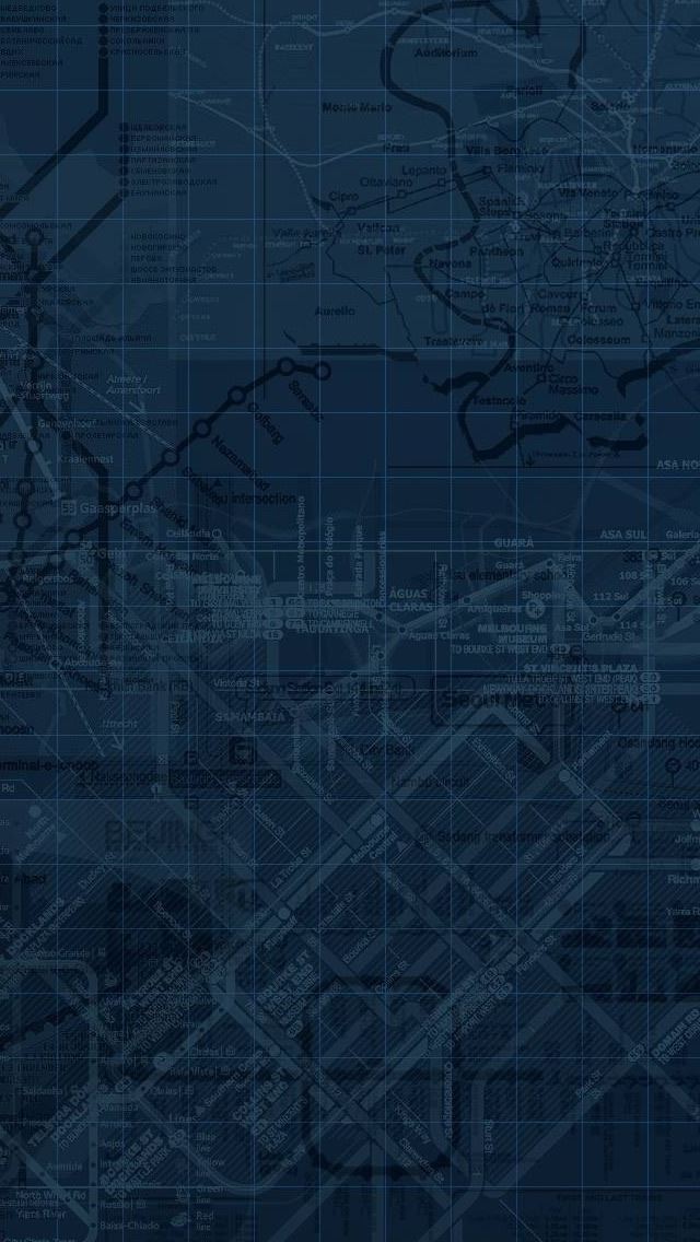 640x1136 Metro Maps Of Large Cities - circle iPhone Wallpaper