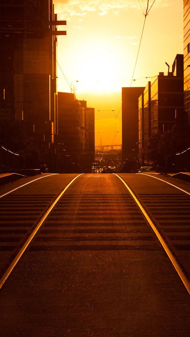 640x1136 Sunshine Road - road iPhone Wallpaper