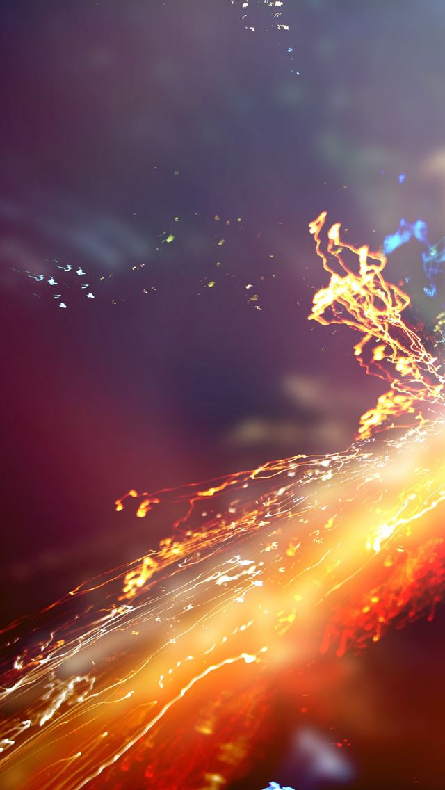 640x1136 Fireworks erupted - explosion iPhone Wallpaper
