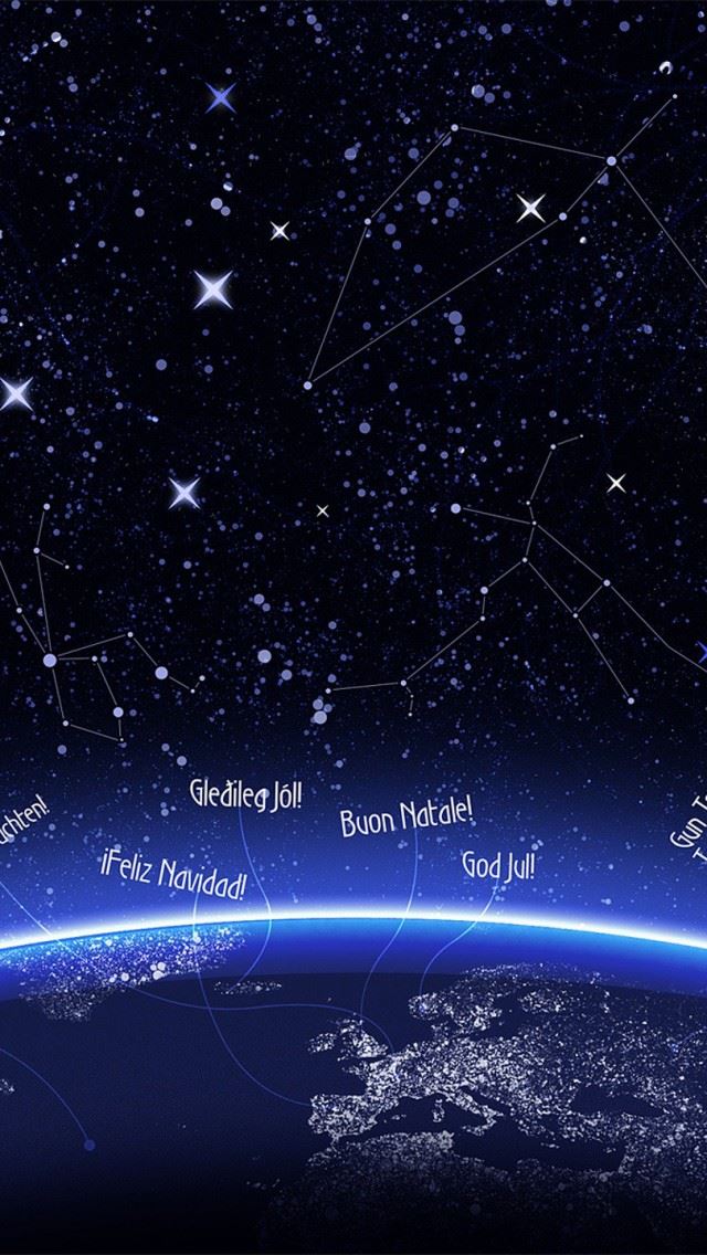 640x1136 Xmas Night - xmas iPhone Wallpaper
