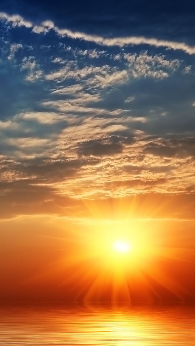 640x1136 Breathtaking sunset -  iPhone Wallpaper
