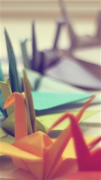 Colorful Origami wallpaper