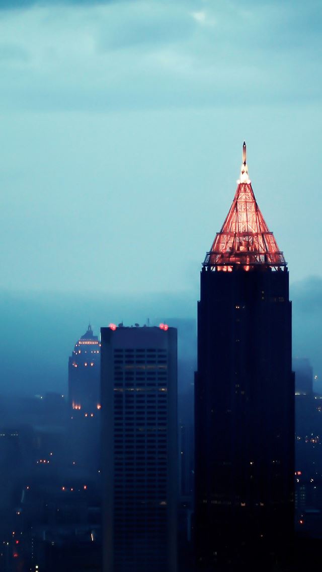 640x1136 atlanta building cities - atlanta iPhone Wallpaper