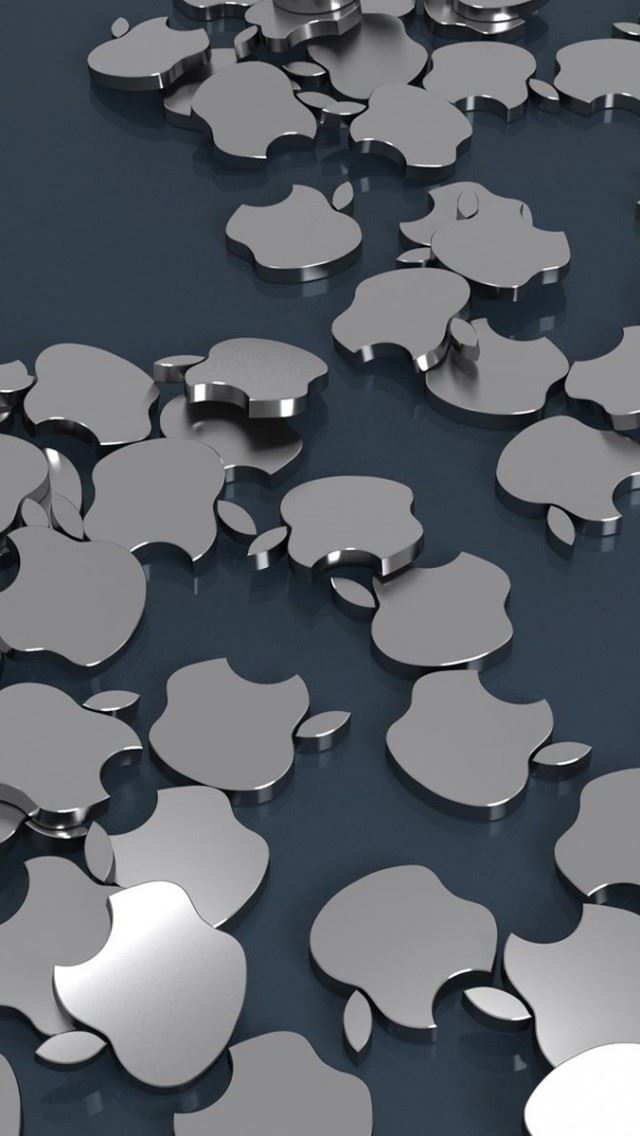640x1136 Apple Badges -  iPhone Wallpaper