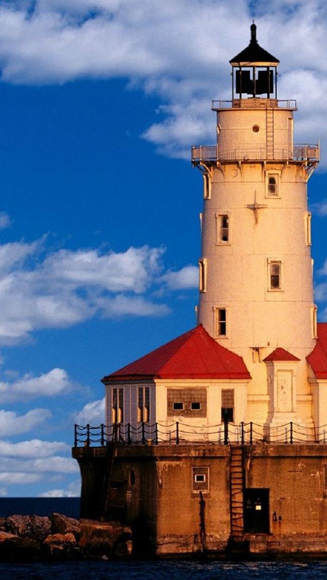 640x1136 Chicago Lighthouse - chicago iPhone Wallpaper