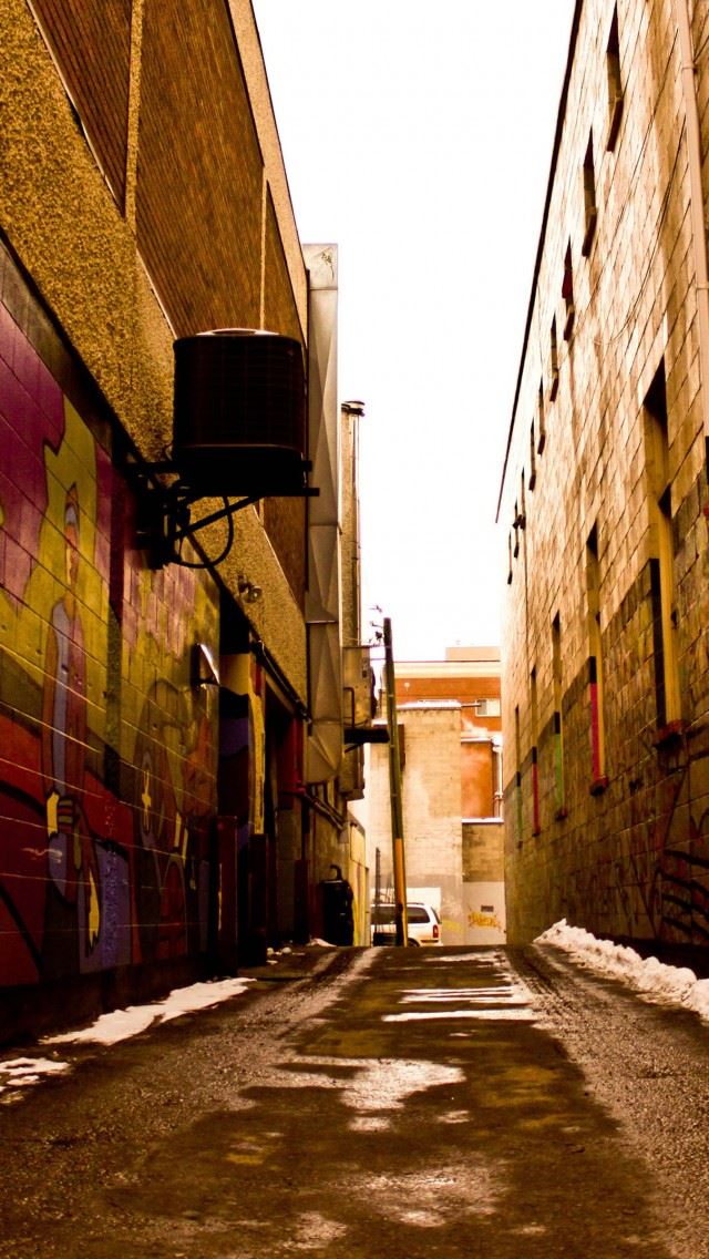 640x1136 Alley Art - alley iPhone Wallpaper