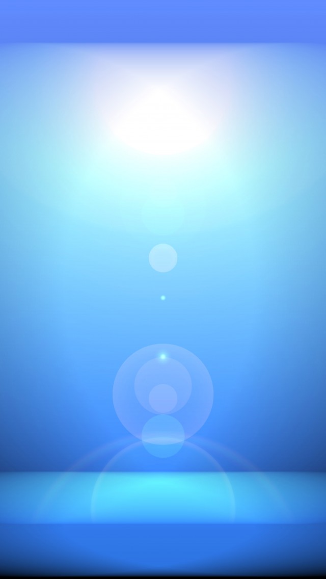 Blue Light Effect iPhone Wallpapers Free Download