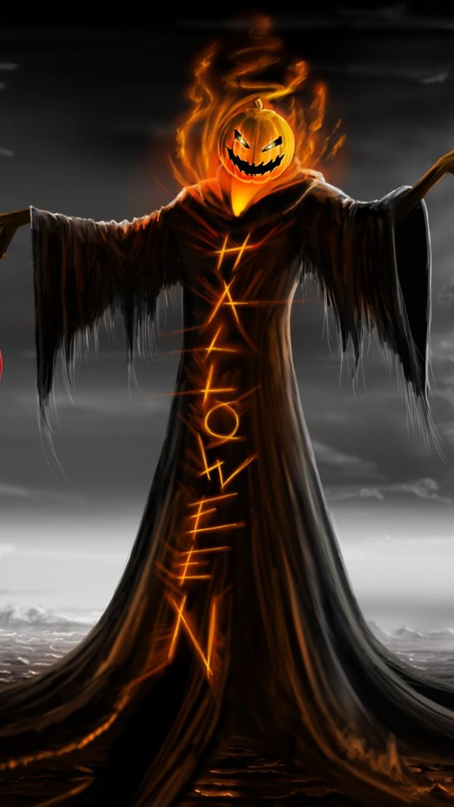640x1136 Halloween - cloud iPhone Wallpaper