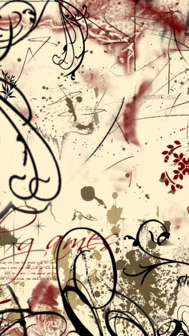 640x1136 Flower Graph Design - graph iPhone Wallpaper