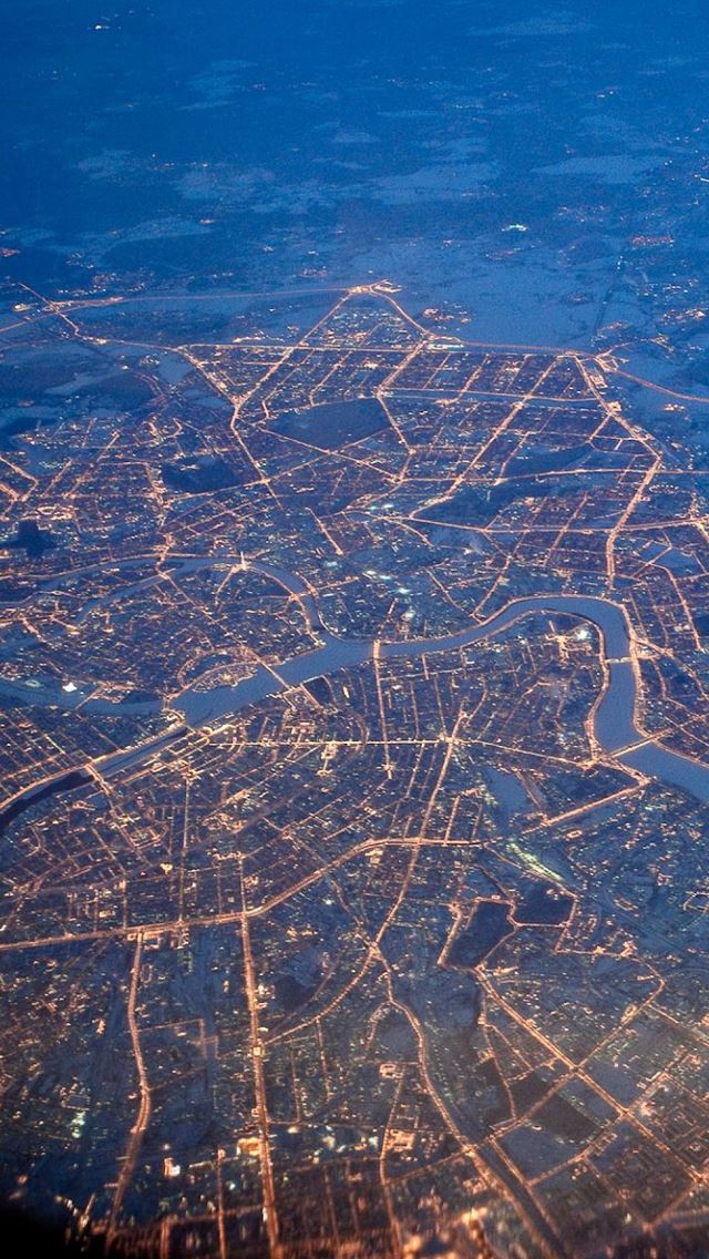 640x1136 Petersburg Peter Lights Night -  iPhone Wallpaper