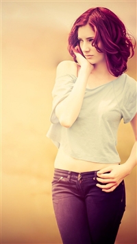 Brown hair Jeans Pose Photography wallpaper