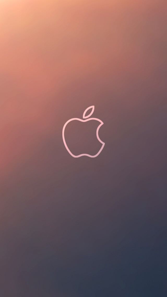 640x1136 Apple Fluorescence Brand - logo iPhone Wallpaper