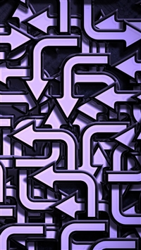 Curbed Arrows wallpaper