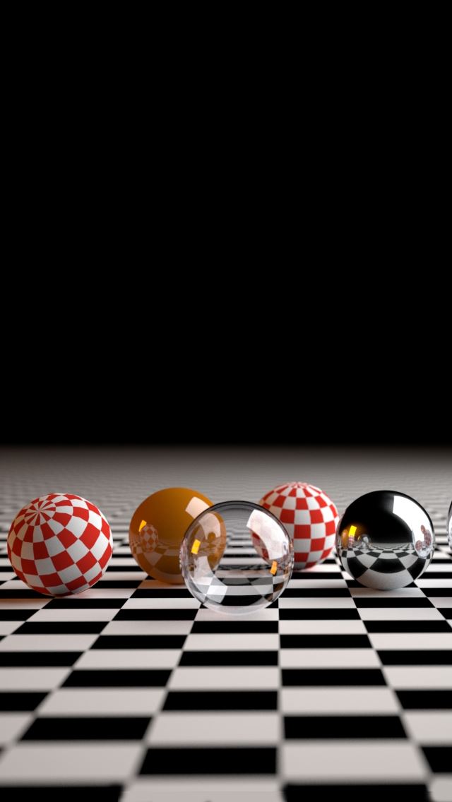 640x1136 3D digital art - ball iPhone Wallpaper