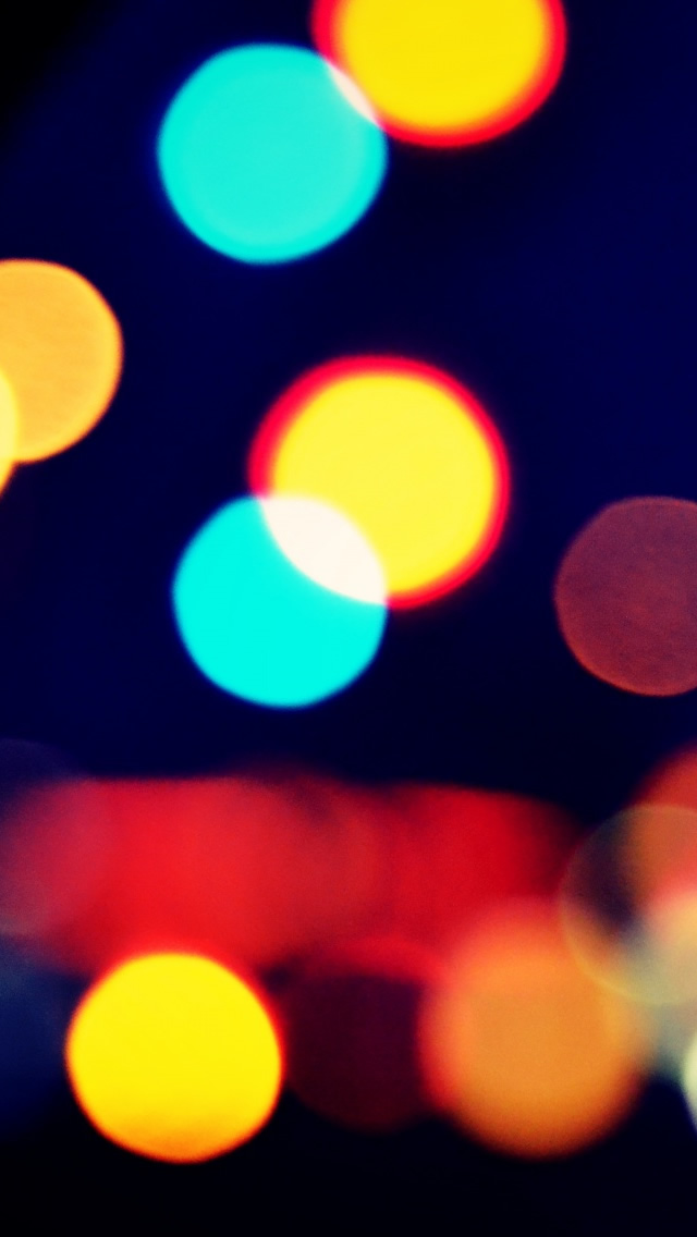 12+ Blurred Lights Iphone Wallpaper - Bizt Wallpaper