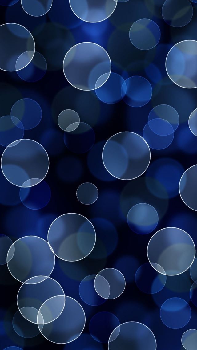 640x1136 Patterns Bokeh Paints Blue - patterns iPhone Wallpaper