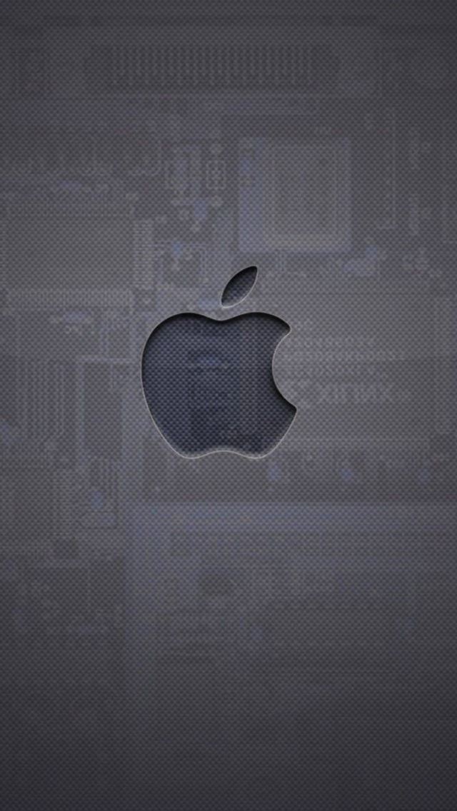640x1136 Apple Gray Tones Transparency -  iPhone Wallpaper