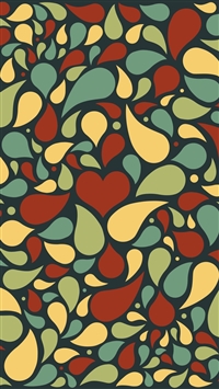 Petals pattern wallpaper
