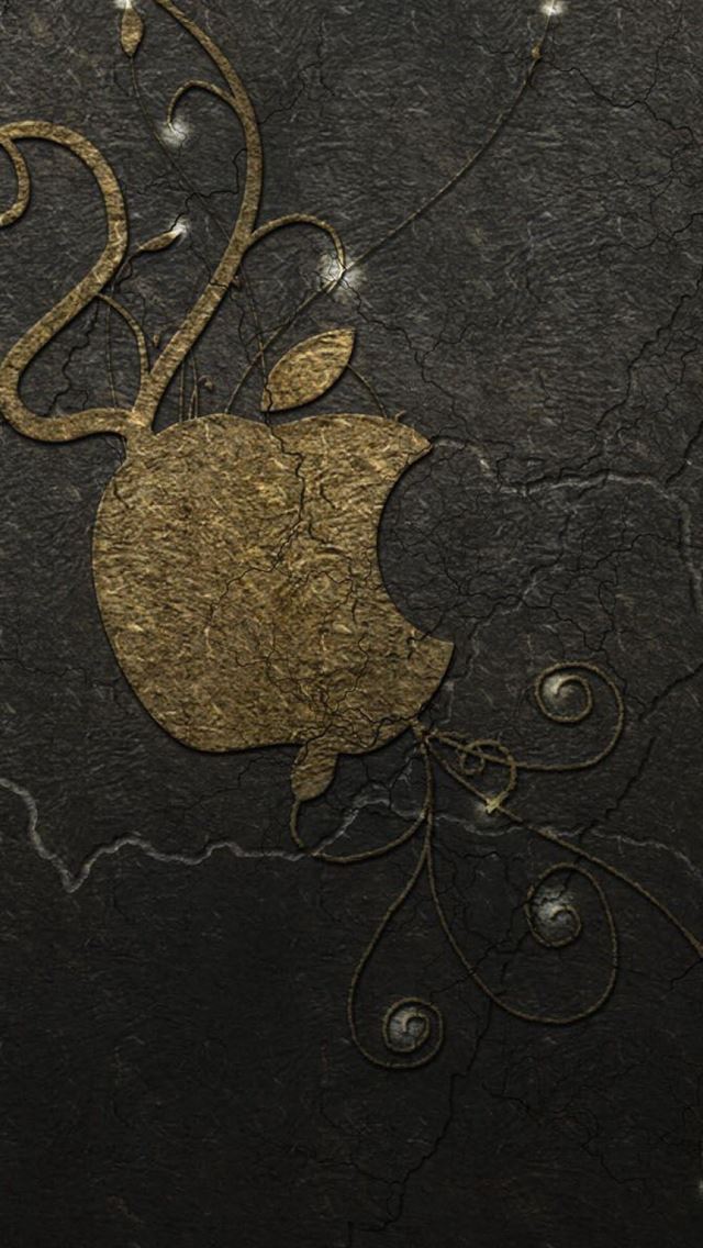 640x1136 Leopard apple logo - wall iPhone Wallpaper