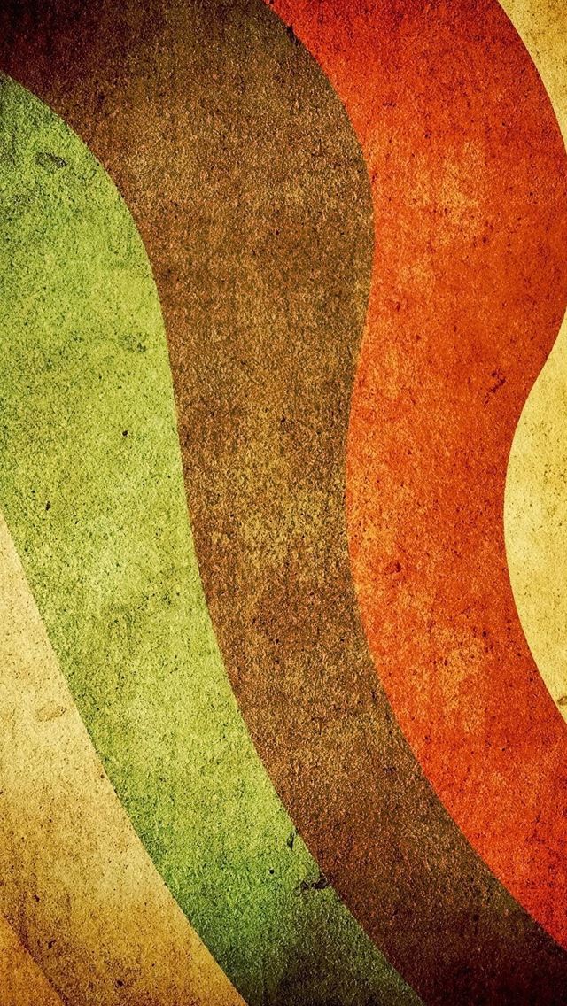 640x1136 Sand Colorful Waves Retro - sand iPhone Wallpaper
